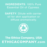 Cypress Essential Oil, Cupresses Sempervirens Aromatherapy