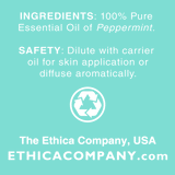 Peppermint Essential Oil, Mentha Piperita Aromatherapy